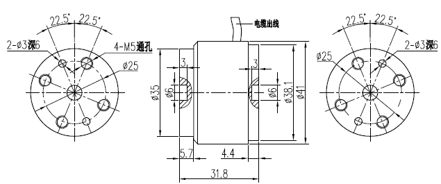 扭矩傳感器尺寸